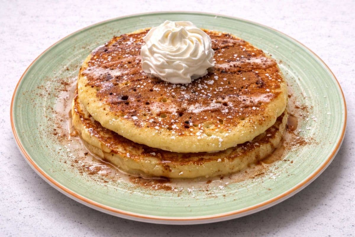 CINNAMON SWIRL PANCAKES (Two Pancakes)
