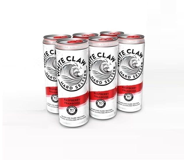 White Claw Raspberry (6 x 355 ml Cans)
