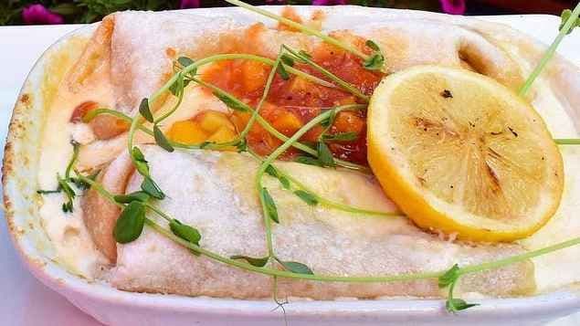Seafood Enchilada