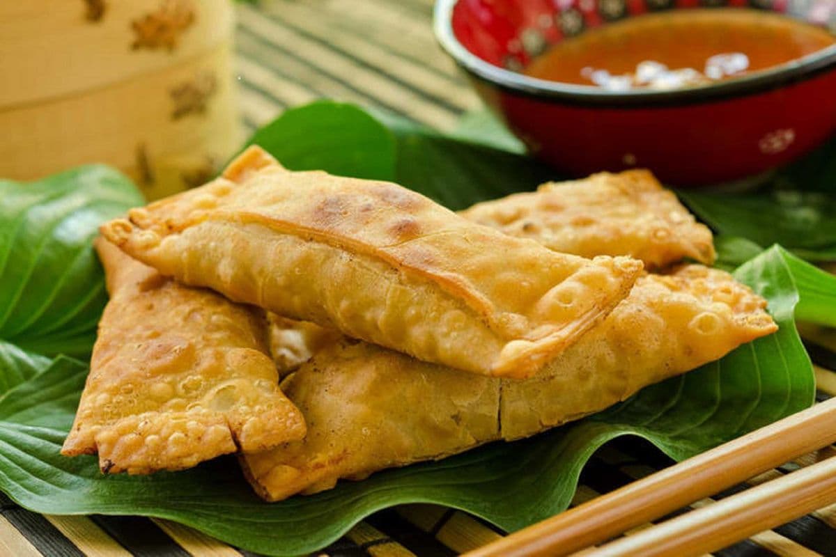Deep Fried Egg Roll