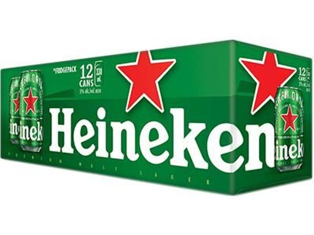 Heineken Lager Can 12 x 355ml