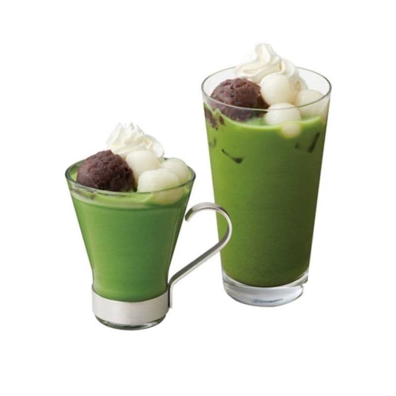 Matcha Azuki Shiratama Latte