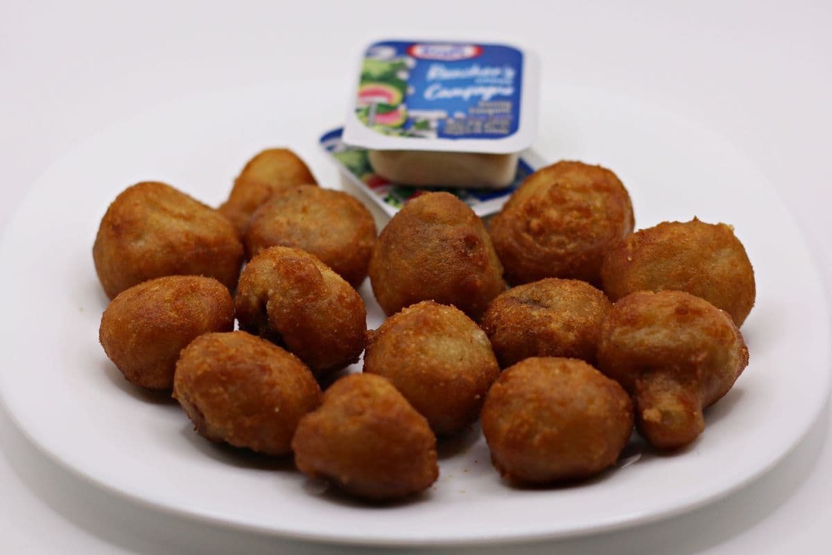 Deep-Fried Mushrooms (10 pcs)