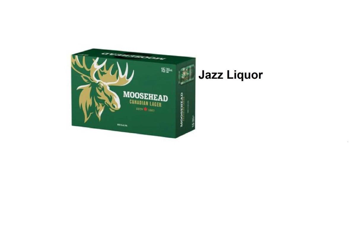 MOOSEHEAD LAGER 15 CANS (1 x 15×355ML )