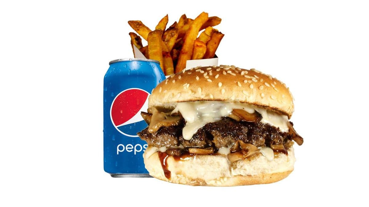 The Mushroom Swiss Combo