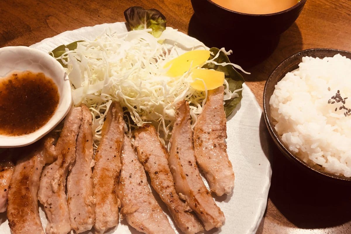 Grilled Pork Belly Set