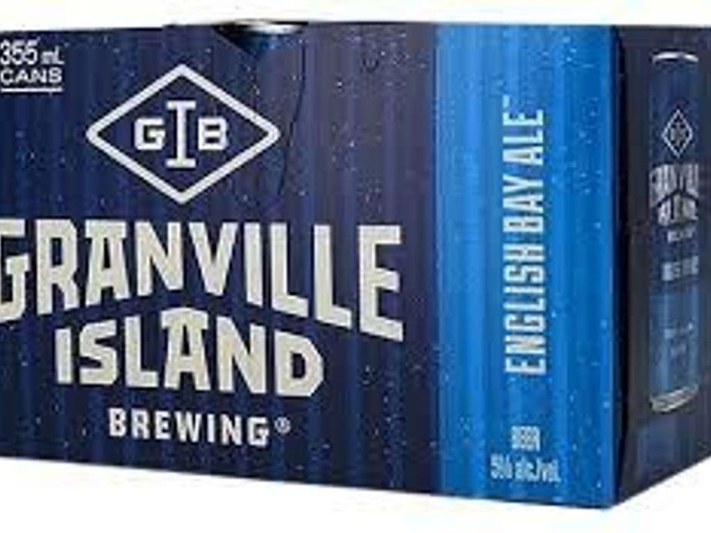 Granville Island Brewing ENGLISH BAY ALE, 6 x 355ml