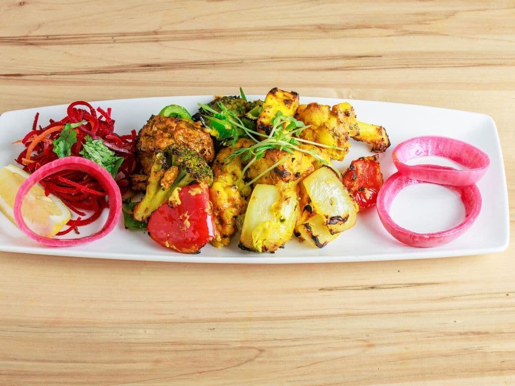Tandoori vegetable platter (New)