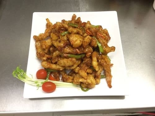 55. Crispy Ginger Chicken