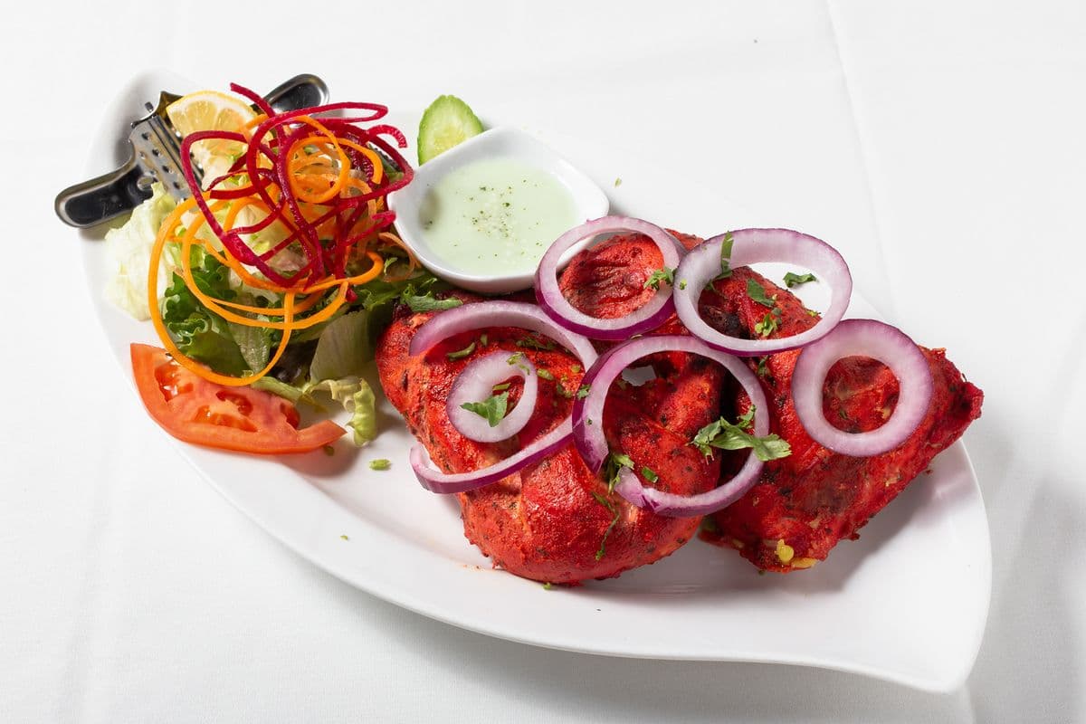 Poulet Tandoori (avec os) / Chicken Tandoori (with bones)