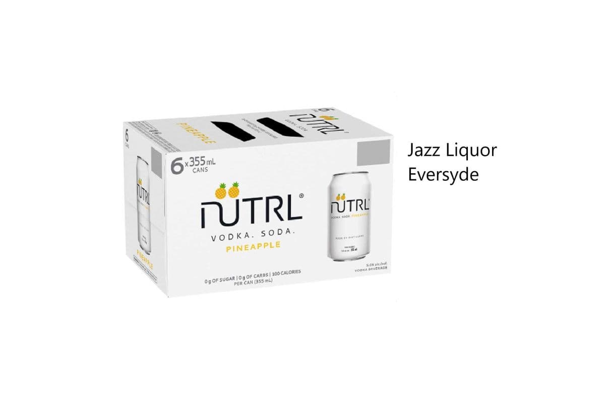 NUTRL VODKA SODA PINEAPPLE 6pkc (1 x 6x355ML)