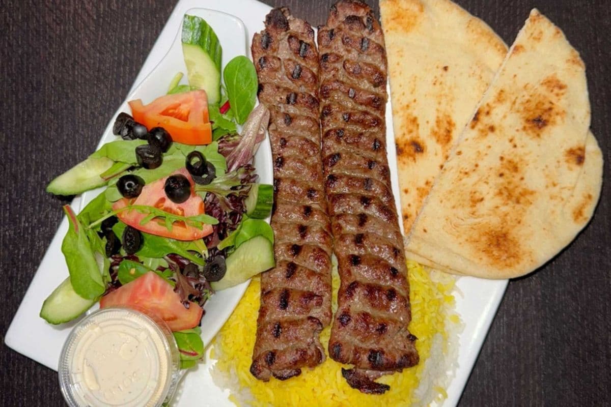 Kufta Kebab Platter