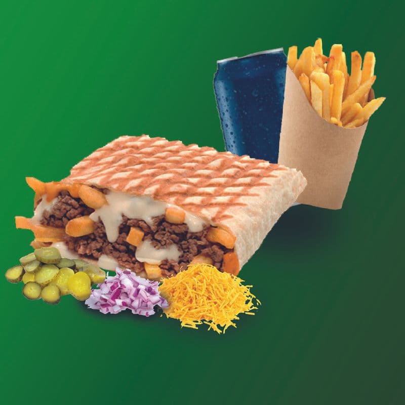 Tacos Le Burger trio