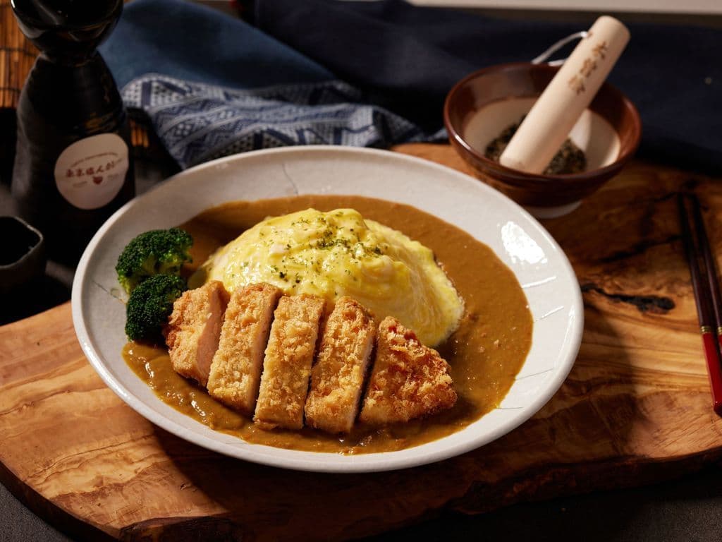 Hire Katsu Omelette Curry Rice 歐姆蛋炸豬排咖哩飯