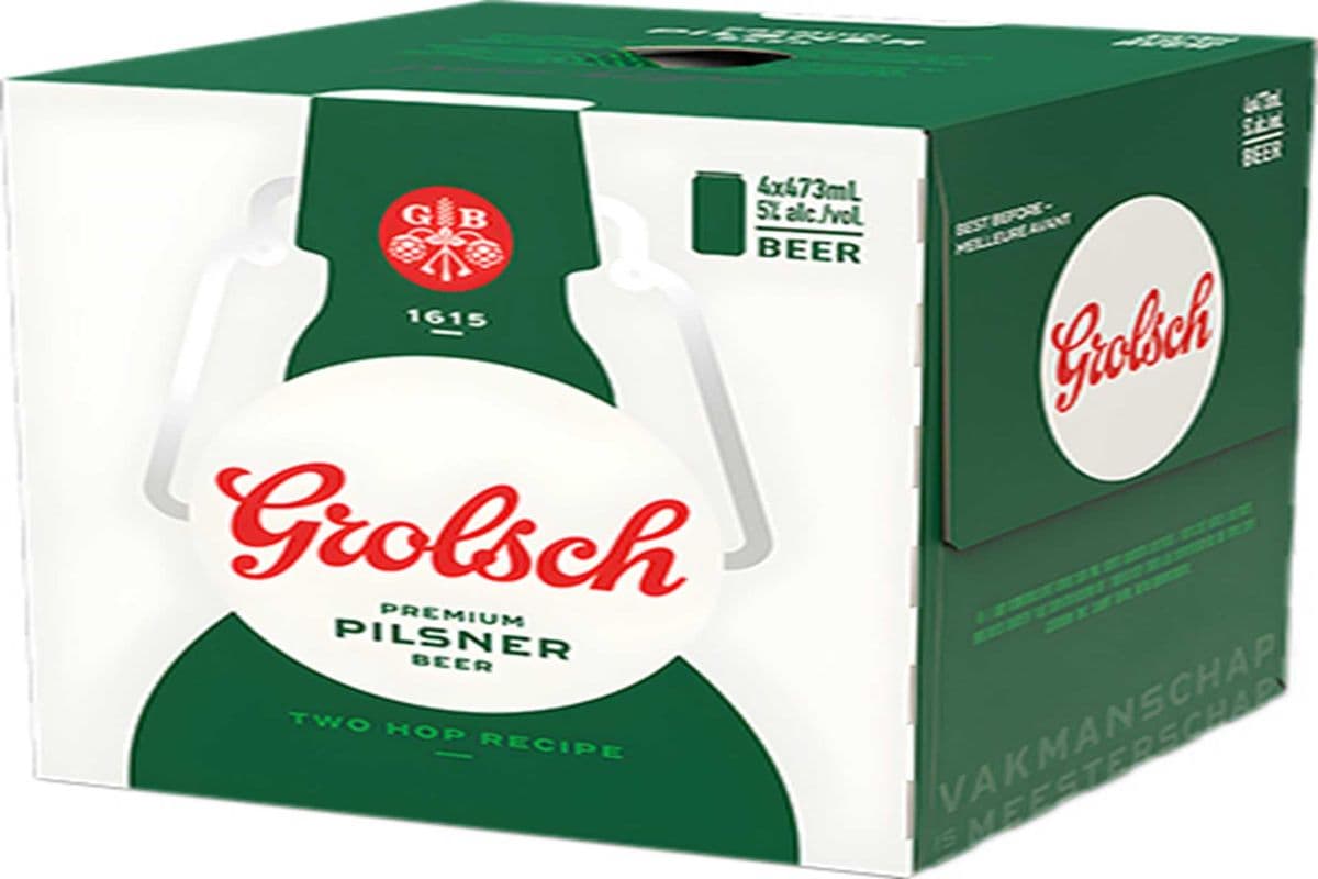 GROLSCH 4 CANS (4 x 473ML)