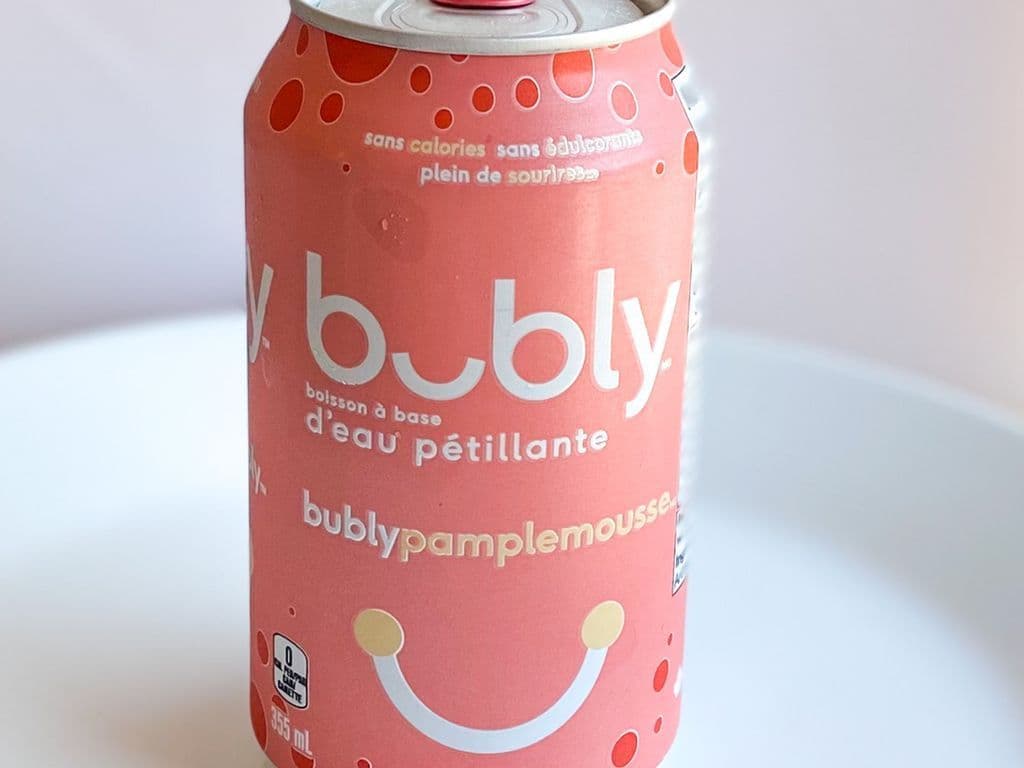 Grapefruit Bubly Sparkling Soda