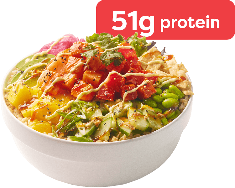 Poke Spicy Salmon + Tuna