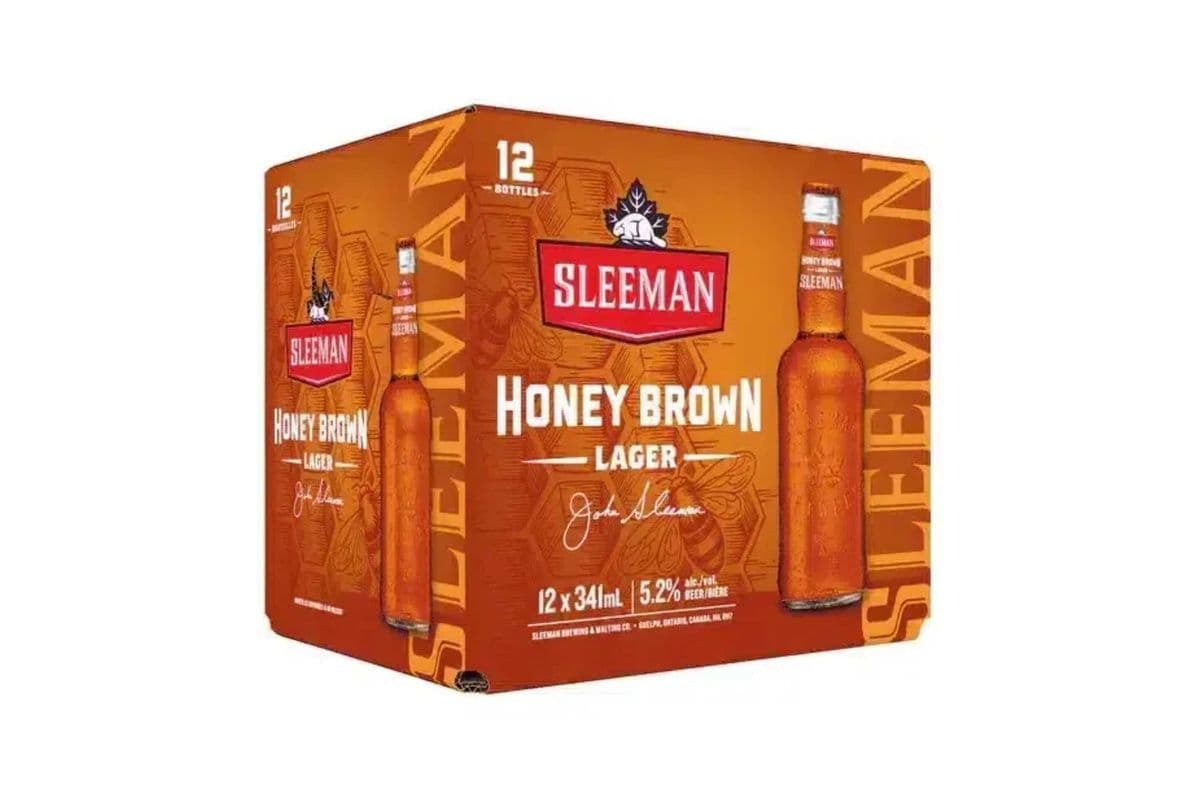 Sleeman Honey Brown (12 x 355 ml Bottle)