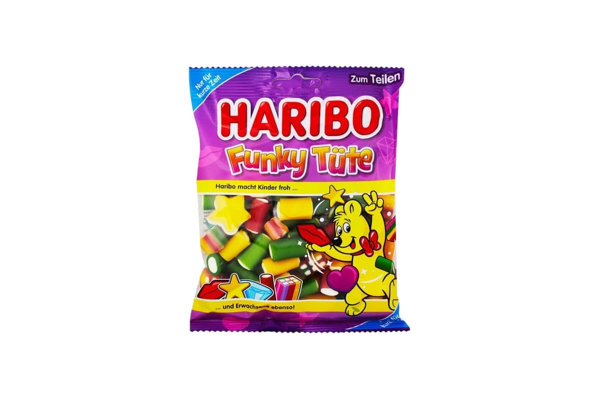 Haribo Funky Tute (EU) (175g) (357 Cal)