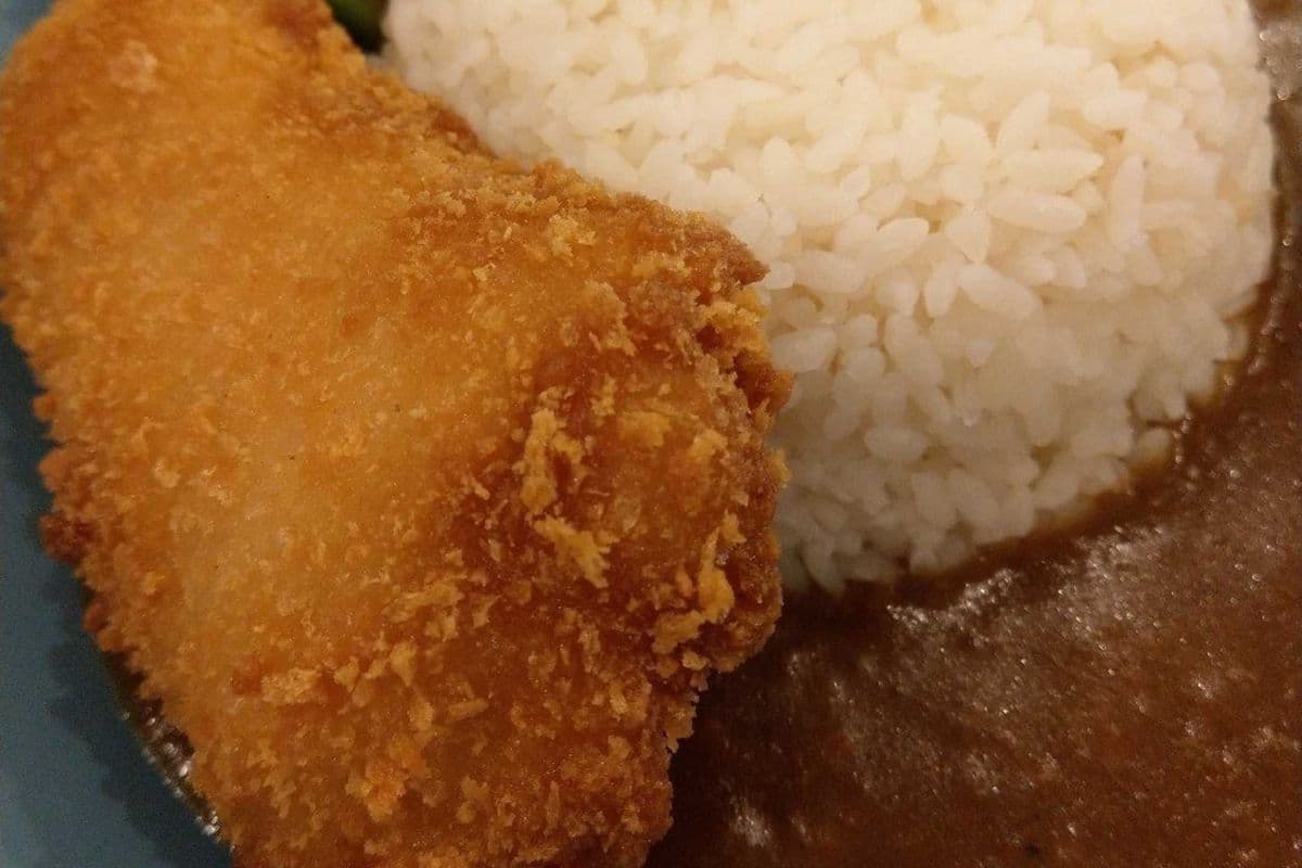 Fish Fillet with Curry Sauce on Rice (with egg) 咖喱炸魚柳飯配煎蛋