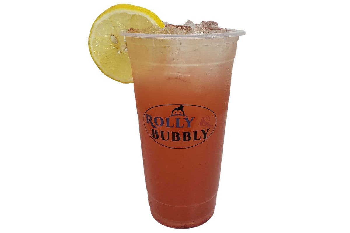 Strawberry Lemon fruit ice tea