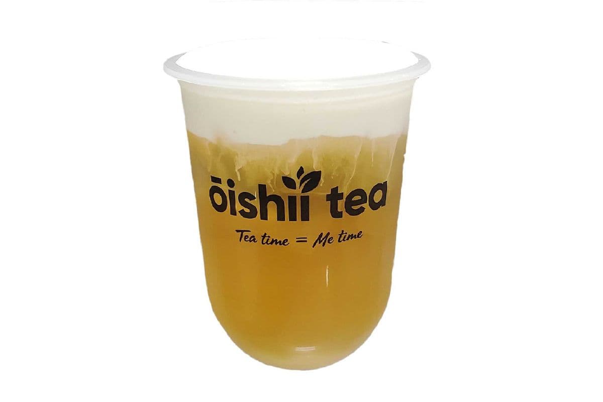 Cheese Foam Green Tea, Large