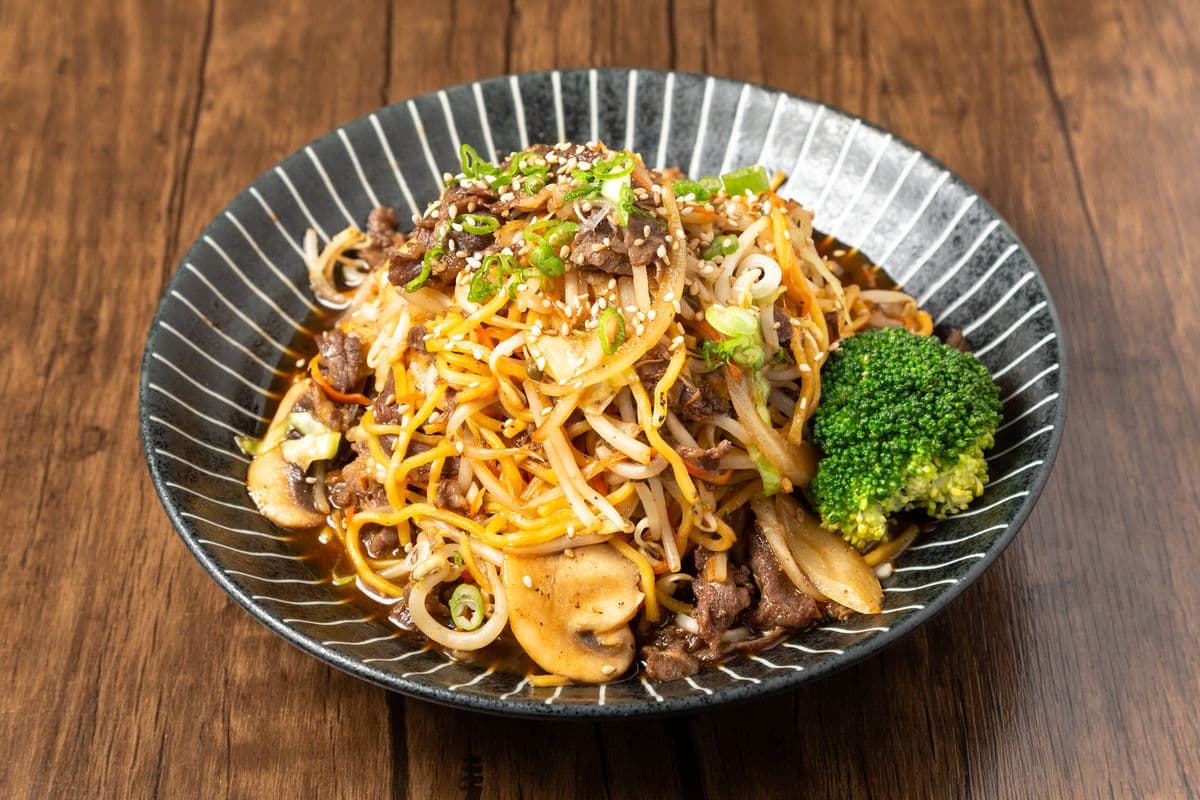 Beef Yaki Soba