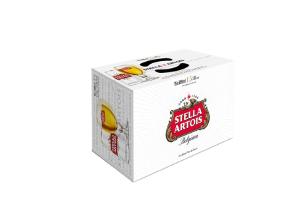 STELLA ARTOIS LAGER(15 cans) (15 x 355 ml)