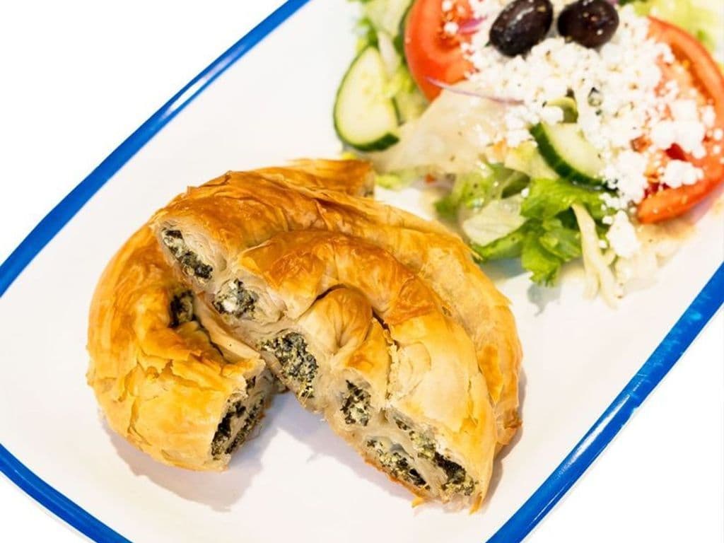 Spanakopita & Salad