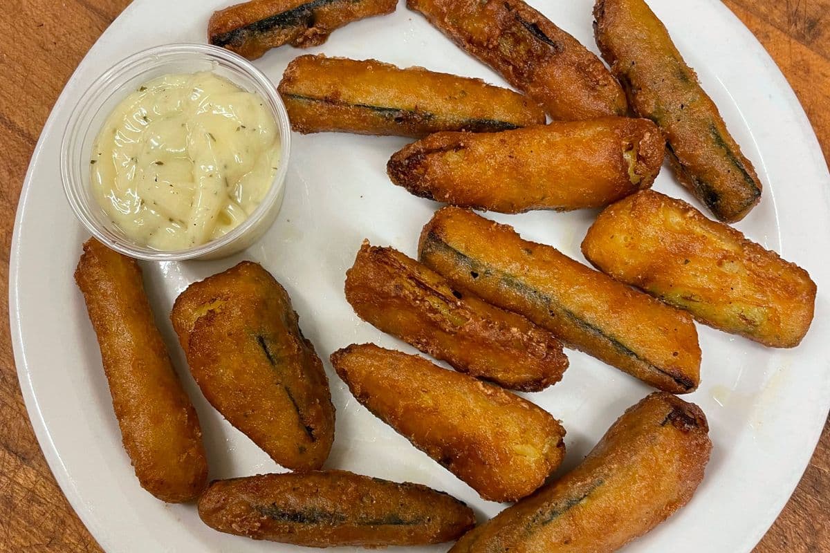 Deep-Fried Zucchini Sticks