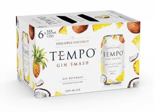 TEMPO GIN PINEAPPLE COCONUT (6x355ML)