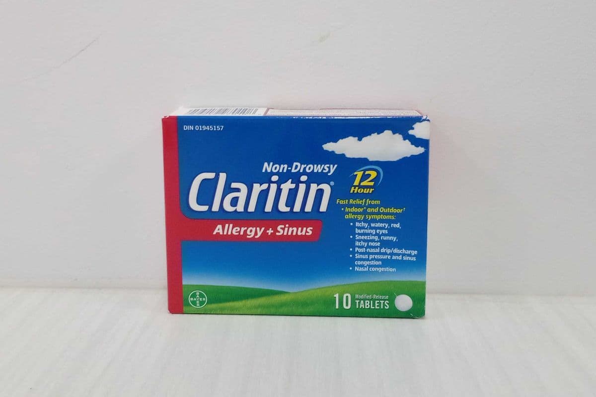 Claritin Allergy + Sinus (10 Tabs)