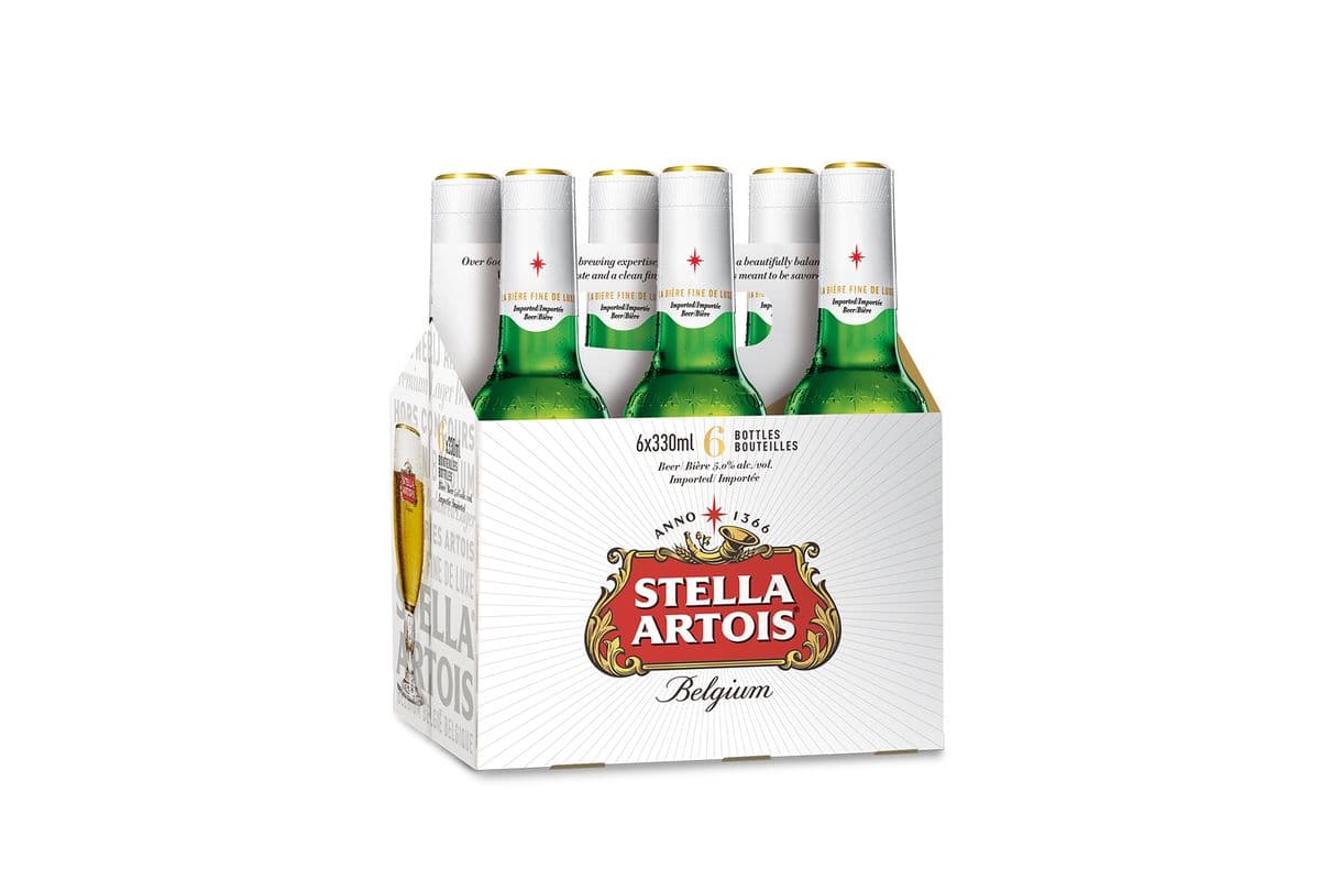 Stella Artois (6 Bottles) (6 x 330 ml)