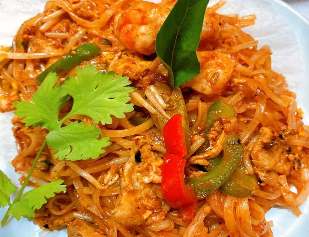 Pad thai au crevette / Pad Thai with shrimp