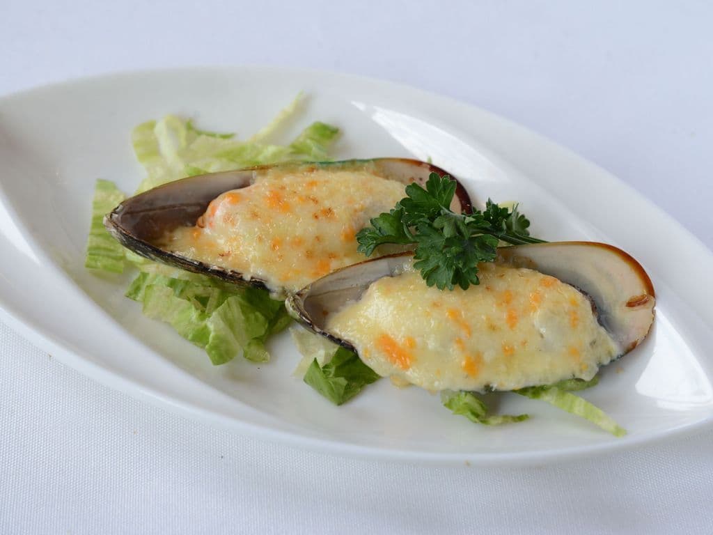 Baked Mussel(8)$$