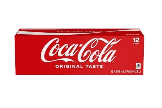 Coca-Cola Classic (355 ml) 12 Pack 1001541