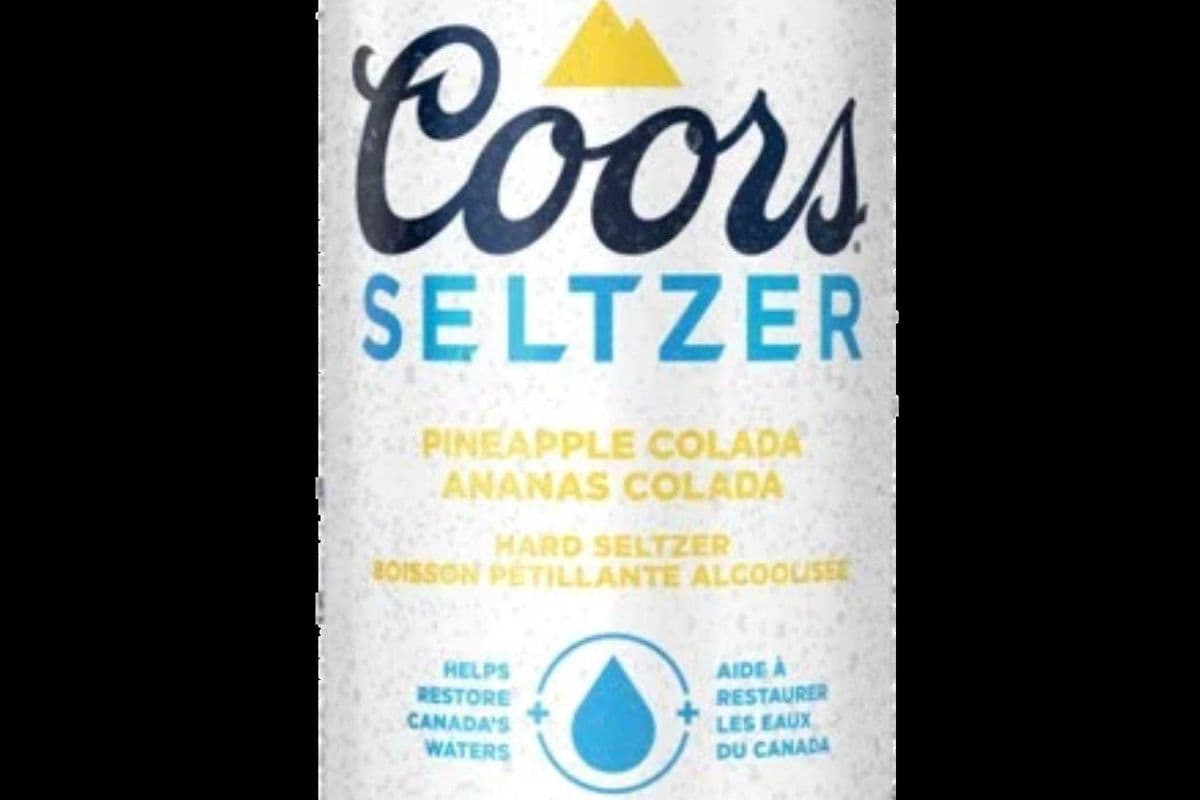 Coors Seltzer Pineapple Colada (1 x 473 ml)