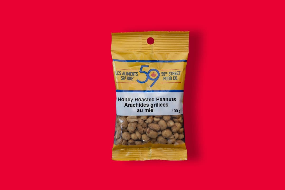 59th Street Honey Roasted Peanuts (100g) - 77197