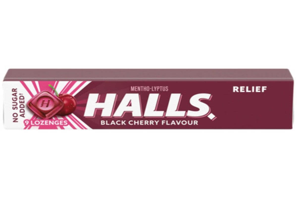 Halls Black Cherry 9