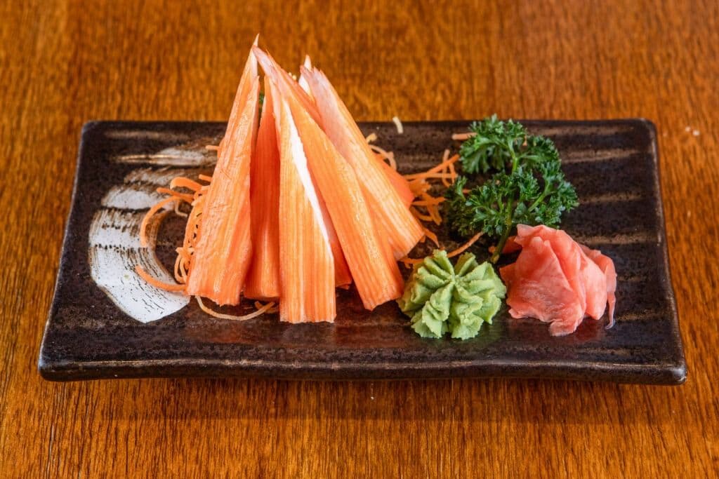 Crab Meat Sashimi A La Carte (4 pcs)