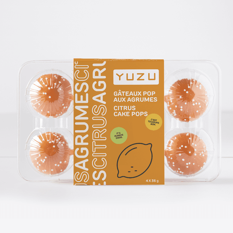 GÂTEAUX POP AUX AGRUMES / CITRUS CAKE POPS