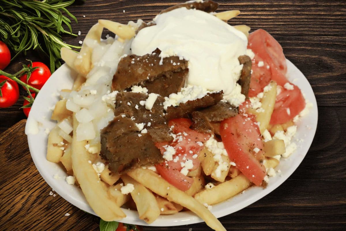 Gyros Greek Fries