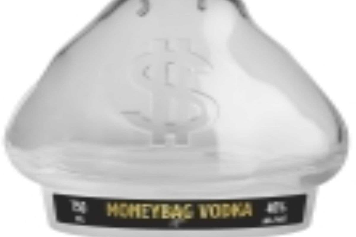 Money Bag Vodka (1 x 750ml Bottle)