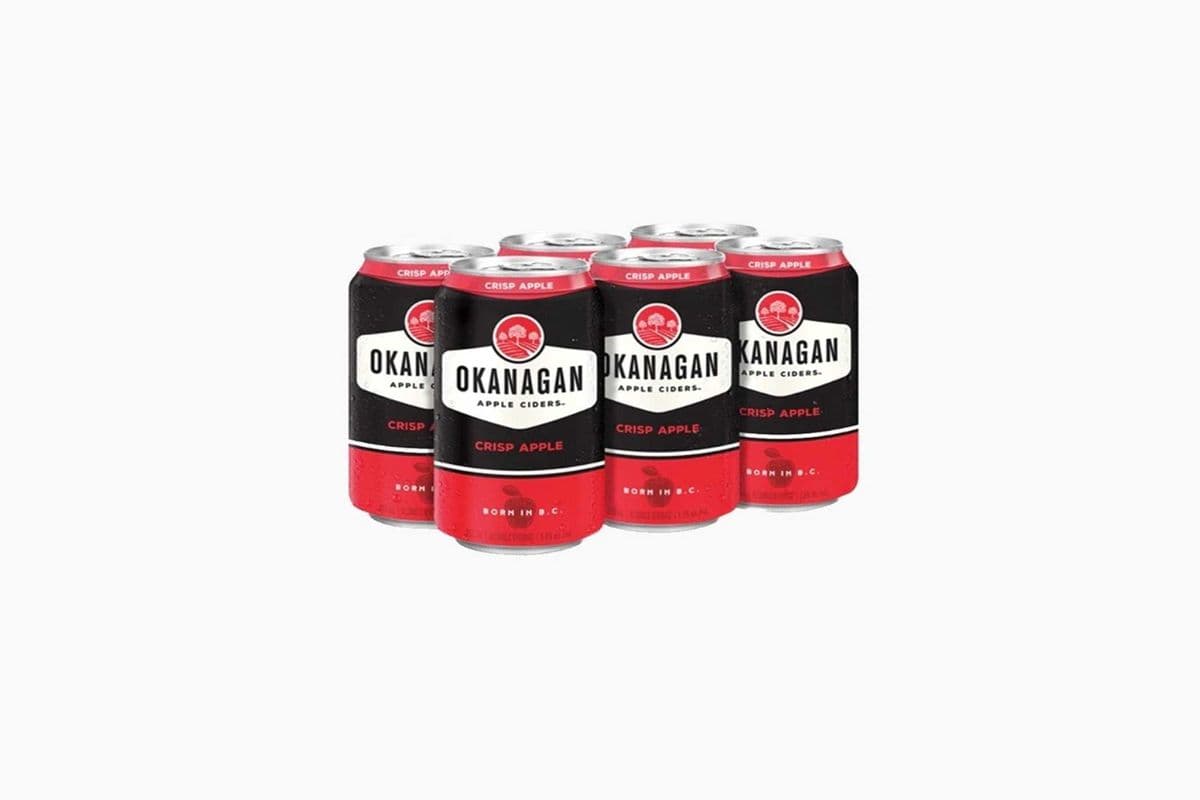 113978. OKANAGAN CRISP APPLE (6 x 355ML (CANS))
