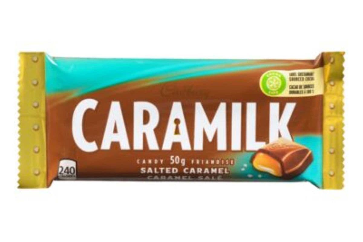 Caramilk - Salted Caramel Chocolate Bar 50g