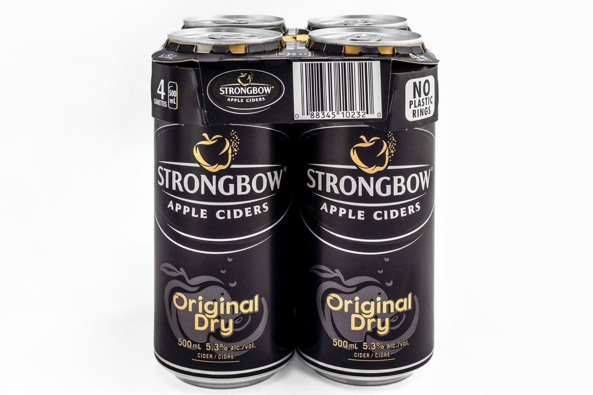 Strongbow Original Dry Cider (4 Cans) (1 x 500ml)