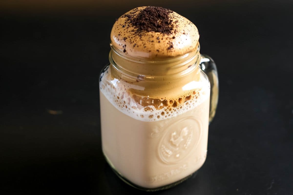 SD7. Dalgona Whipped Coffee Milk Tea 咖啡泡沫奶茶
