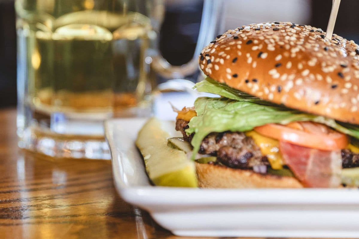 Bacon and Cheddar Burger