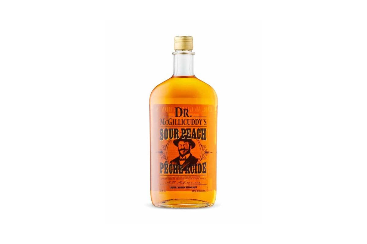 Dr Mcgillicuddys Sour Peach Liquor (1 x 750ml)