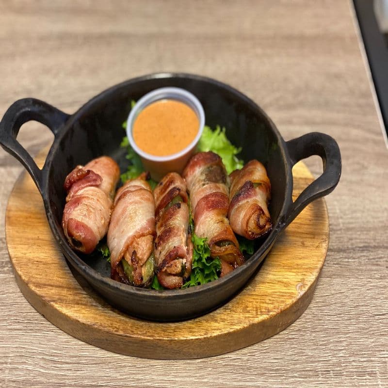 Jump Shot Stuffed Jalapenos